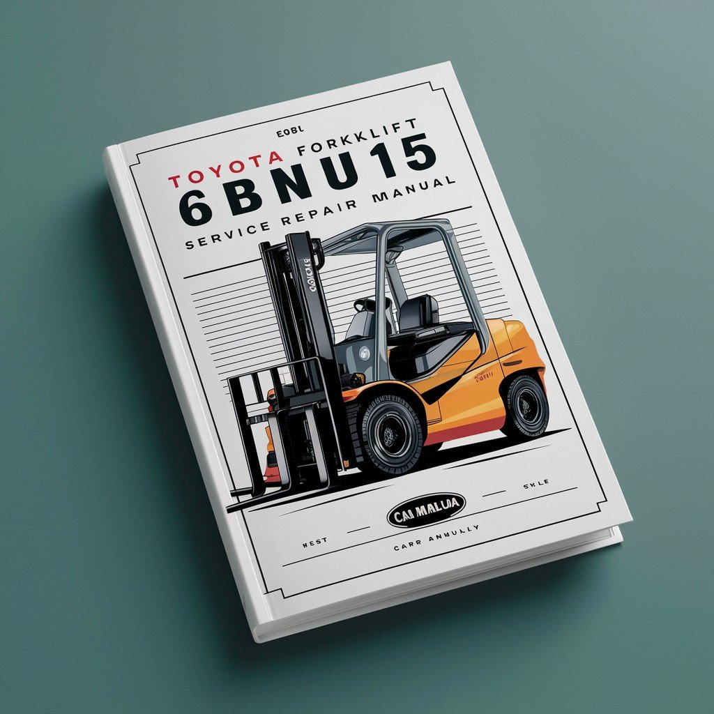 Toyota Forklift 6BNCU15 Service Repair Manual
