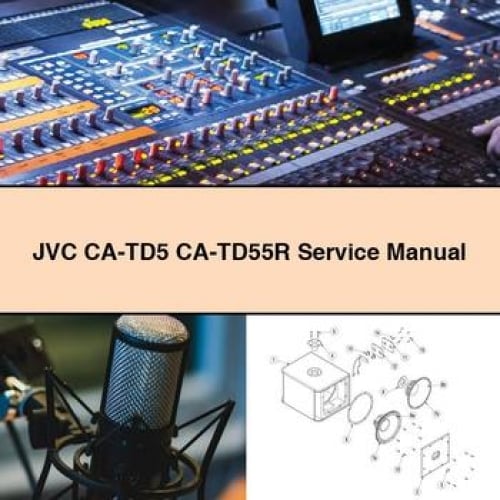 JVC CA-TD5/CA-TD55R Service Manual