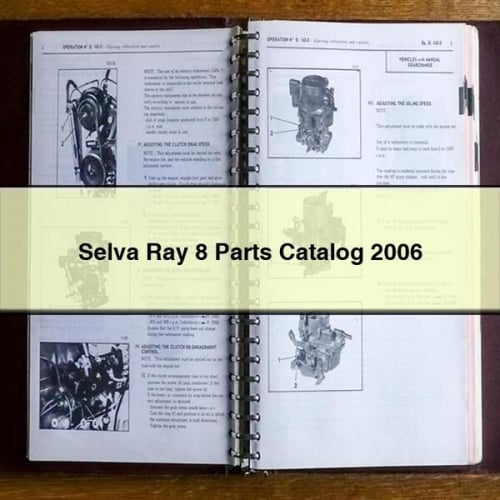 Selva Ray 8 Parts Catalog 2006