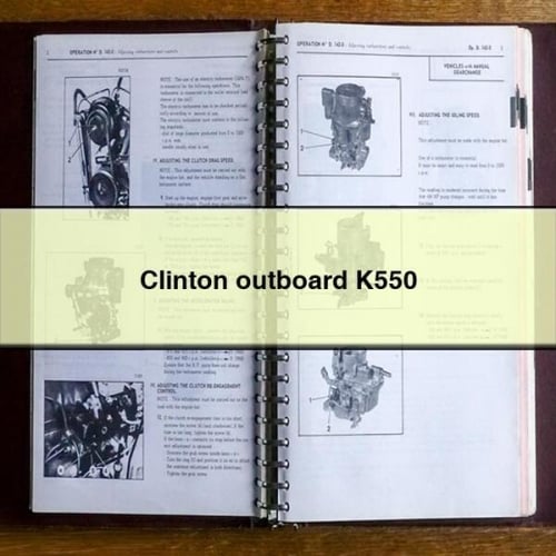 Clinton outboard K550