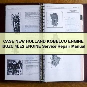 CASE New Holland KOBELCO Engine Isuzu 4LE2 Engine Service Repair Manual PDF Télécharger