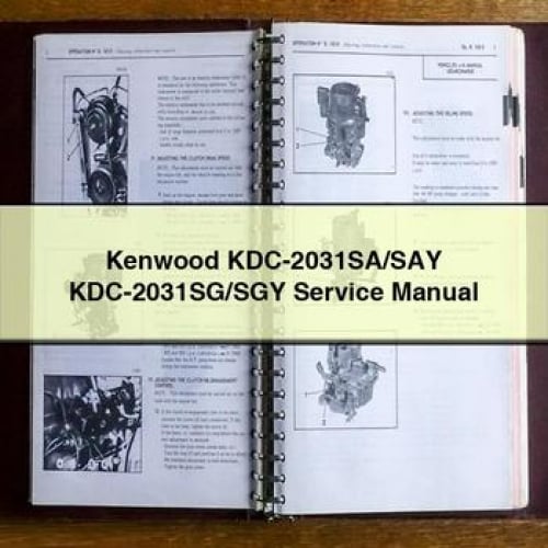 Kenwood KDC-2031SA/SAY KDC-2031SG/SGY Service Manual PDF Download