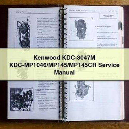 Kenwood KDC-3047M, KDC-MP1046/MP145/MP145CR Service Manual