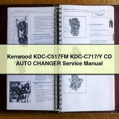 Kenwood KDC-C517FM & KDC-C717/Y CD Auto Changer Service Manual