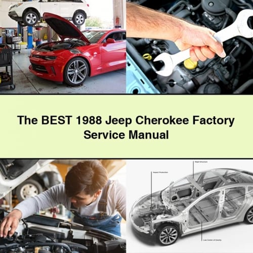 1988 Jeep Cherokee Factory Service Manual PDF