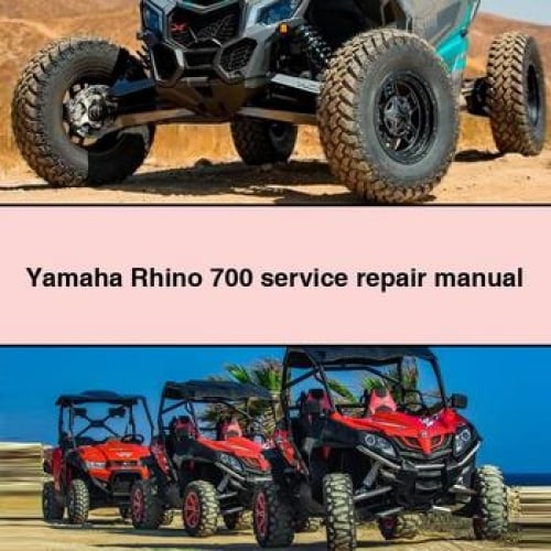 Yamaha Rhino 700 Service & Repair Manual (PDF)