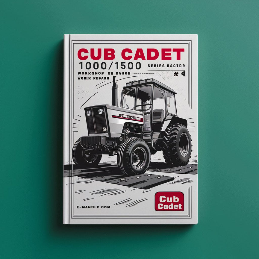 Manual de servicio y reparación del taller de tractores de montar Cub Cadet serie 1000/1500 n.º 1 Descargar PDF