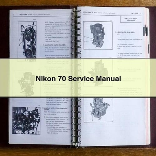 Nikon 70 Service Manual PDF