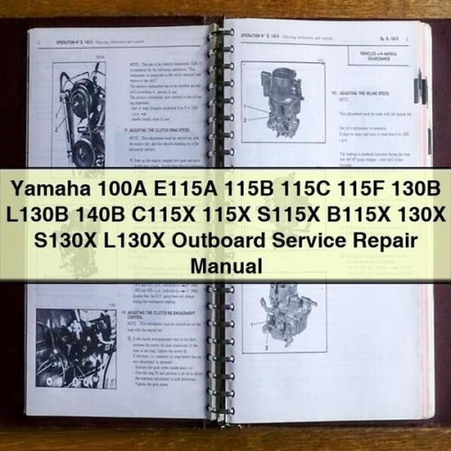 Yamaha Outboard Service & Repair Manual (100A, 115, 130, & 140 Series)