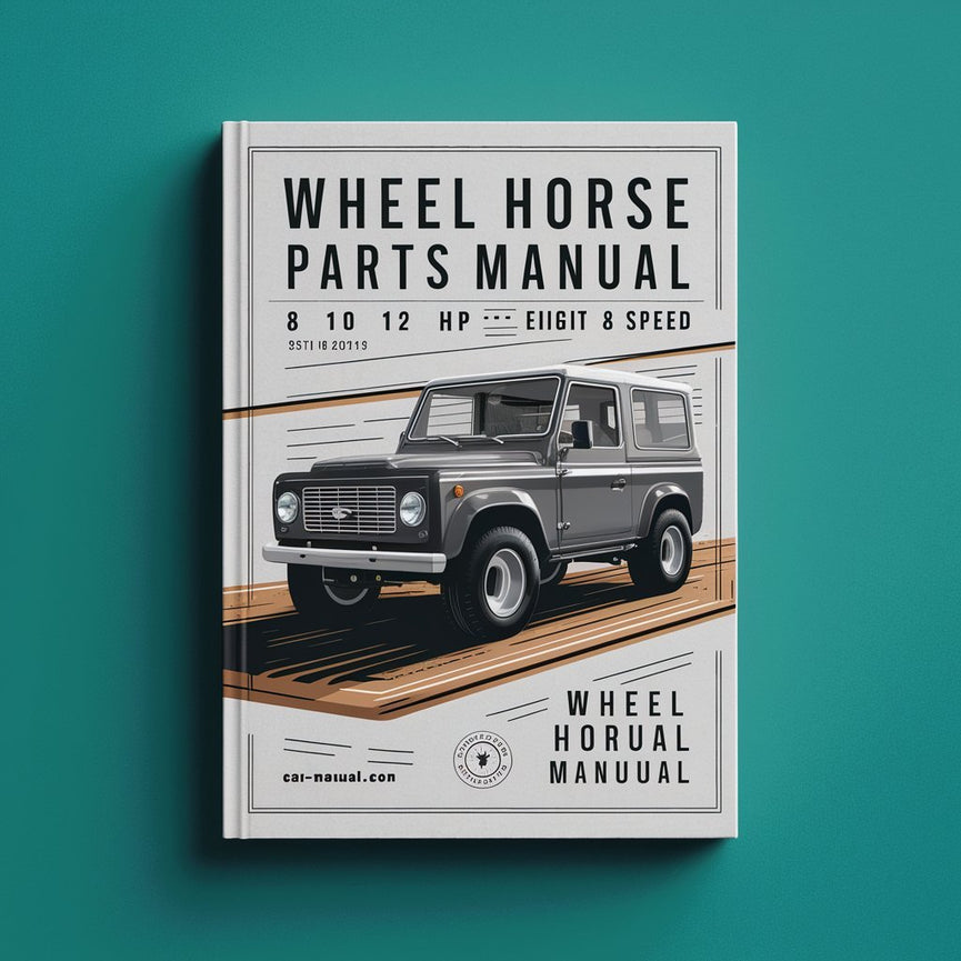 Wheel Horse 8-14 HP Eight Speed Parts Manual (PDF Download)