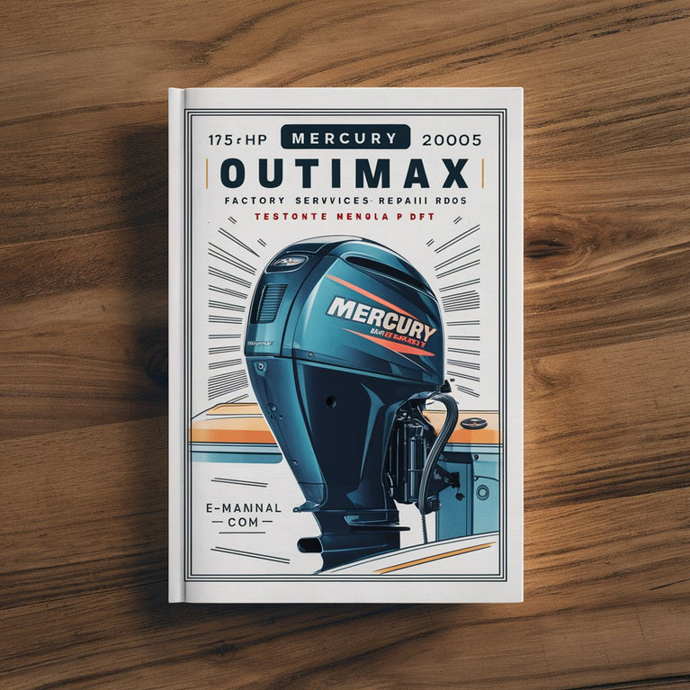 Mercury Mariner Outboard 135 HP DFI Optimax 2000-2005 Factory Service Repair Manual  Pdf