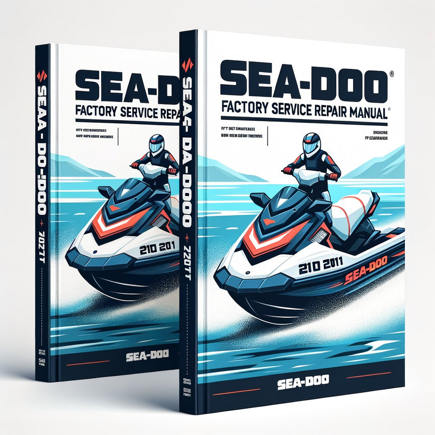 Sea-Doo 210 SP 2011 Manuel de réparation du service d'usine Télécharger le PDF