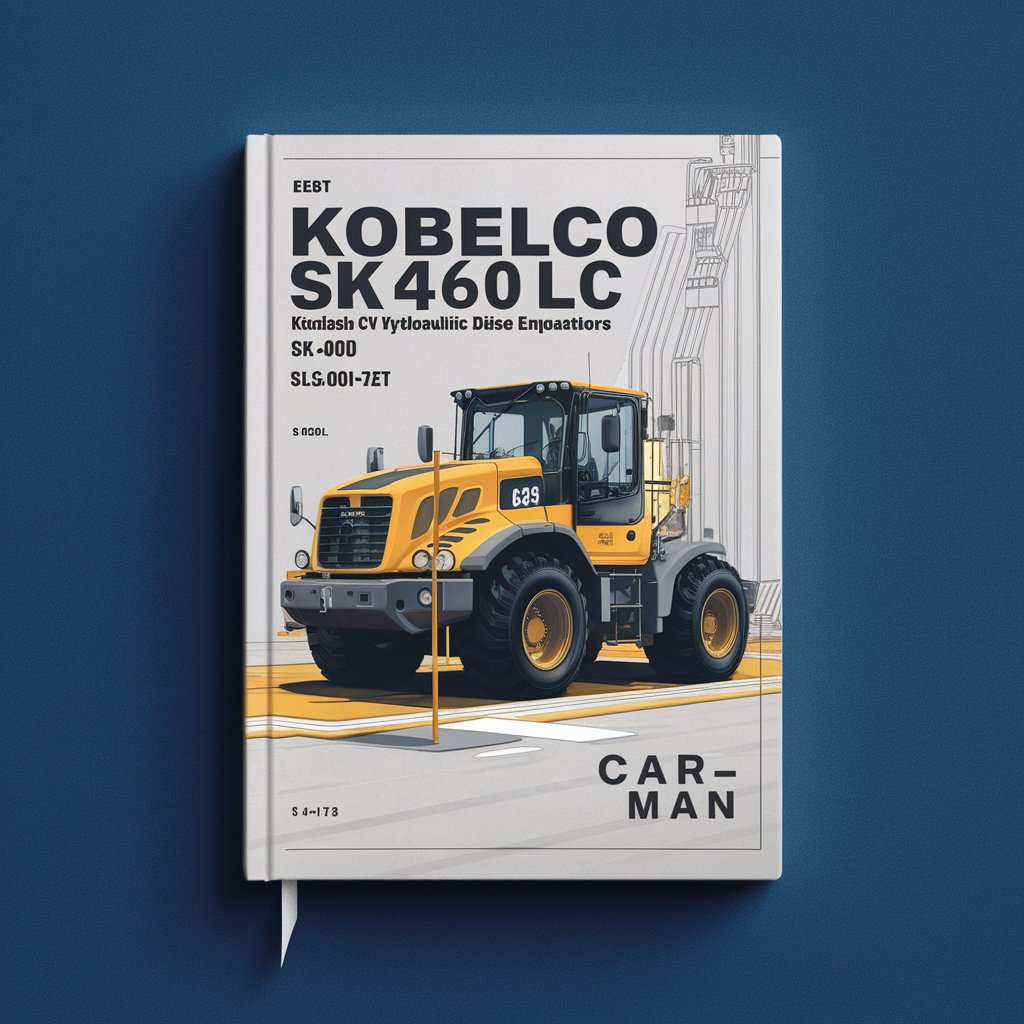 Kobelco SK460 SK460LC Mark IV Hydraulic Excavators & Mitsubishi Diesel Engine 6D24-T Parts Manual  (LS000839 YS000739) S3LSJ0001ZE01