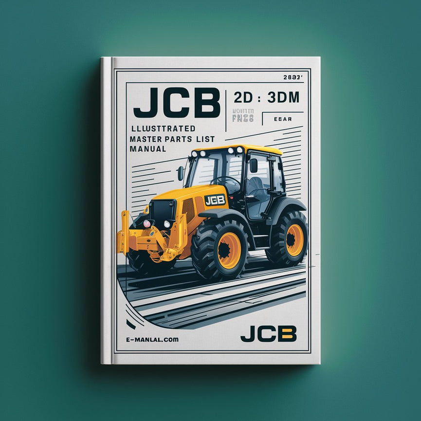 Manuel illustré de la liste des pièces maîtresses JCB 2D 3 3DM PDF Télécharger