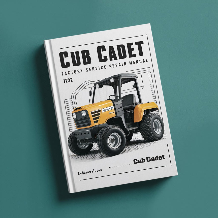 Manual de reparación del servicio de fábrica Cub Cadet LT 1222 Descargar PDF