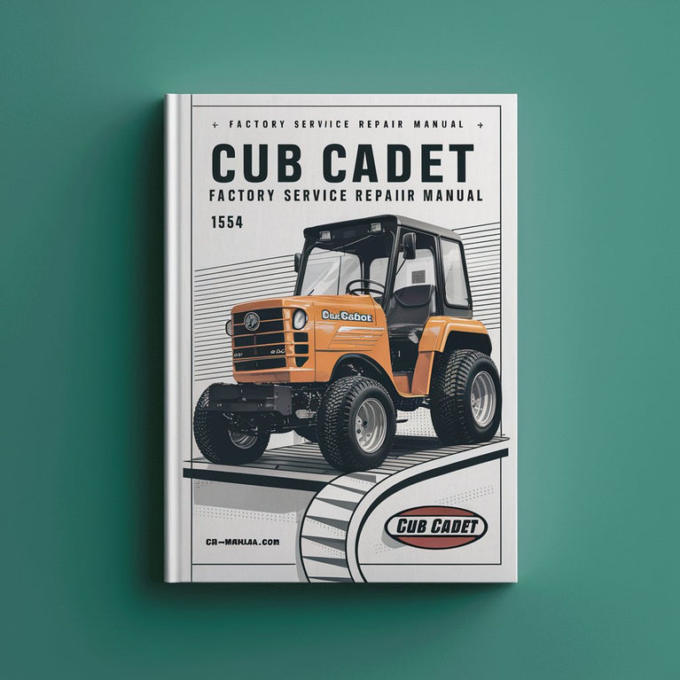 Manual de reparación del servicio de fábrica Cub Cadet SLT 1554 Descargar PDF