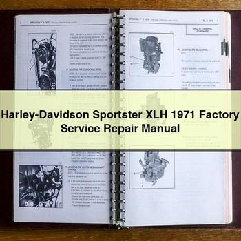 Harley-Davidson Sportster XLH 1971 Factory Service Repair Manual