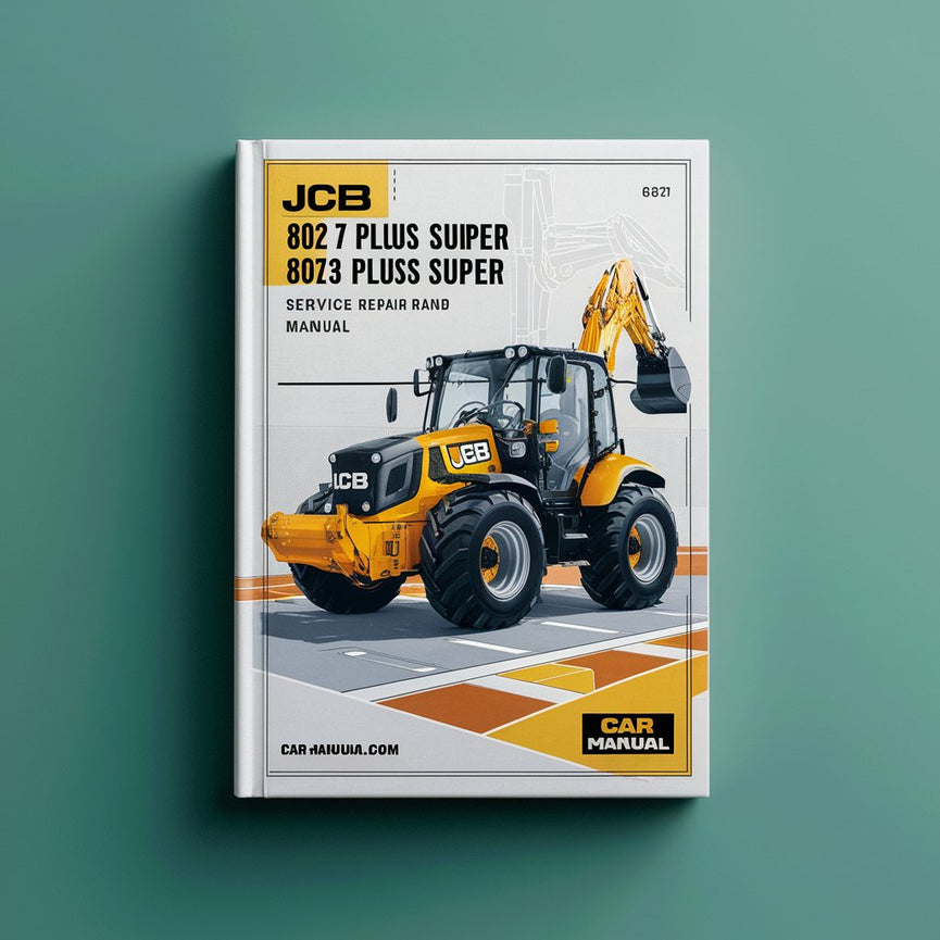 JCB 802/803/804 Mini Excavator Service & Repair Manual (PDF)