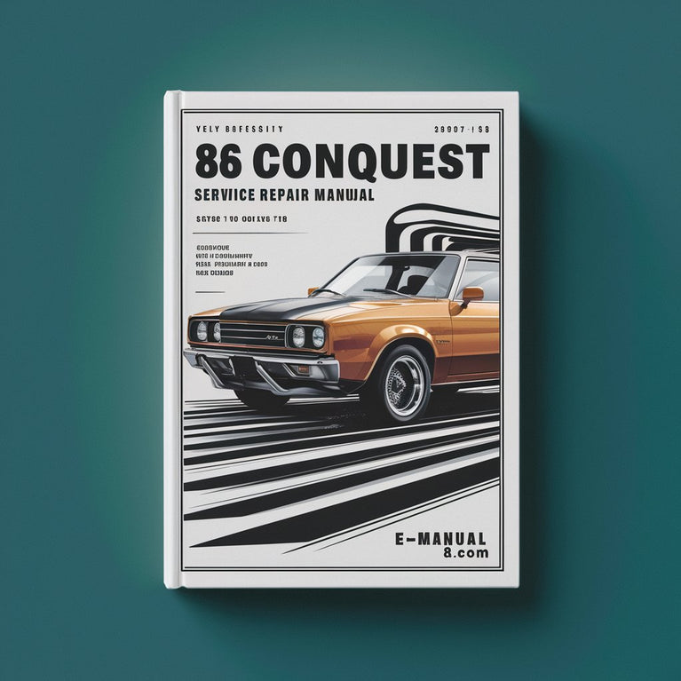 86 Conquest Service Repair Manual