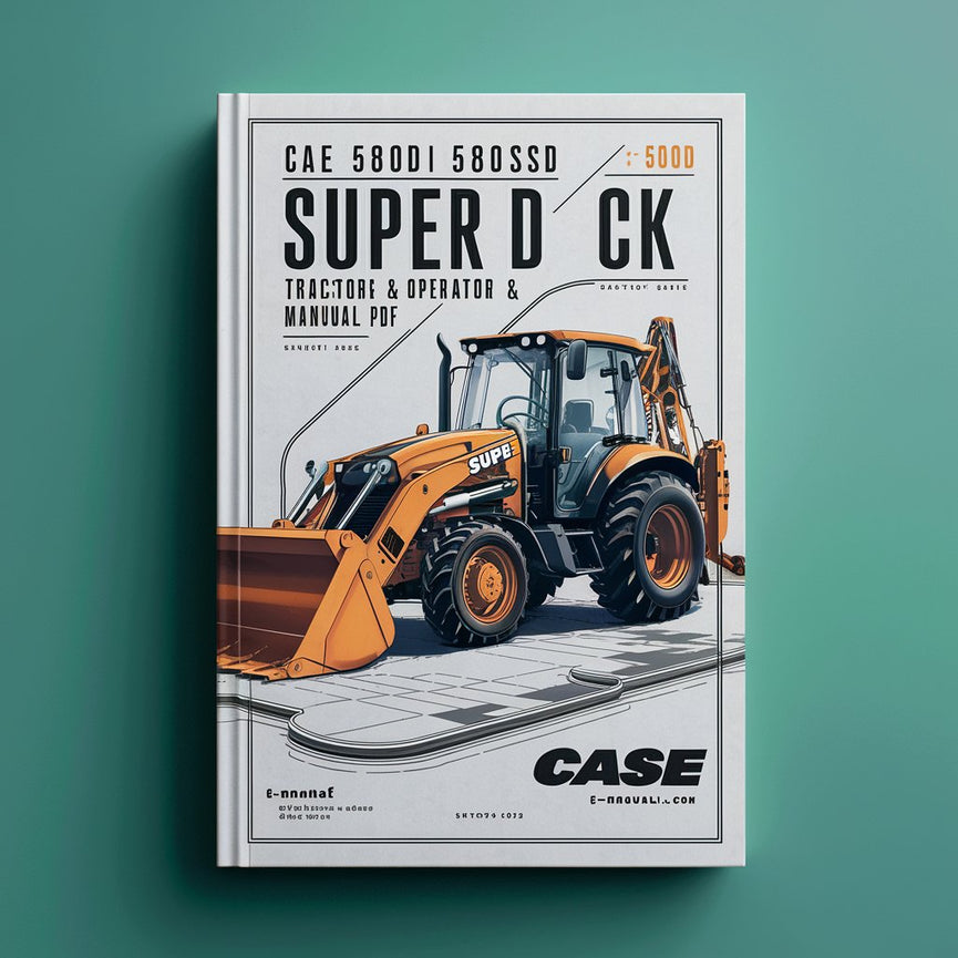 Case 580D 580SD Super D CK Manual de operador y servicio de retroexcavadora cargadora de tractor -2- ManualS-PDF Descargar