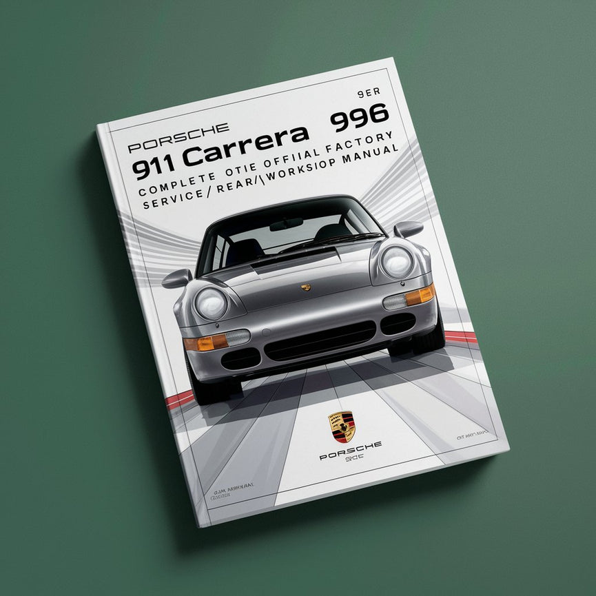 PORSCHE 911 CARRERA 996 Manual completo de servicio/reparación/taller OFICIAL de fábrica Descargar PDF