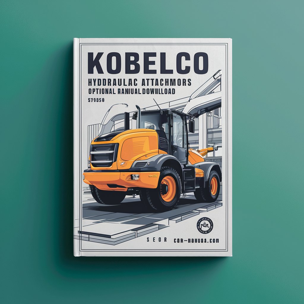 Kobelco SK135SR-1E Hydraulic Excavators Optional Attachments Parts Manual  (YY03-04956-) S3YY03206ZE01