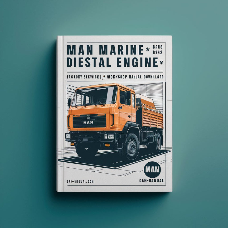 MAN Marine Diesel Engine D2848 D2840 D2842* Factory Service / Repair/ Workshop Manual Instant Download(D 2848 D 2840 D 2842) PDF