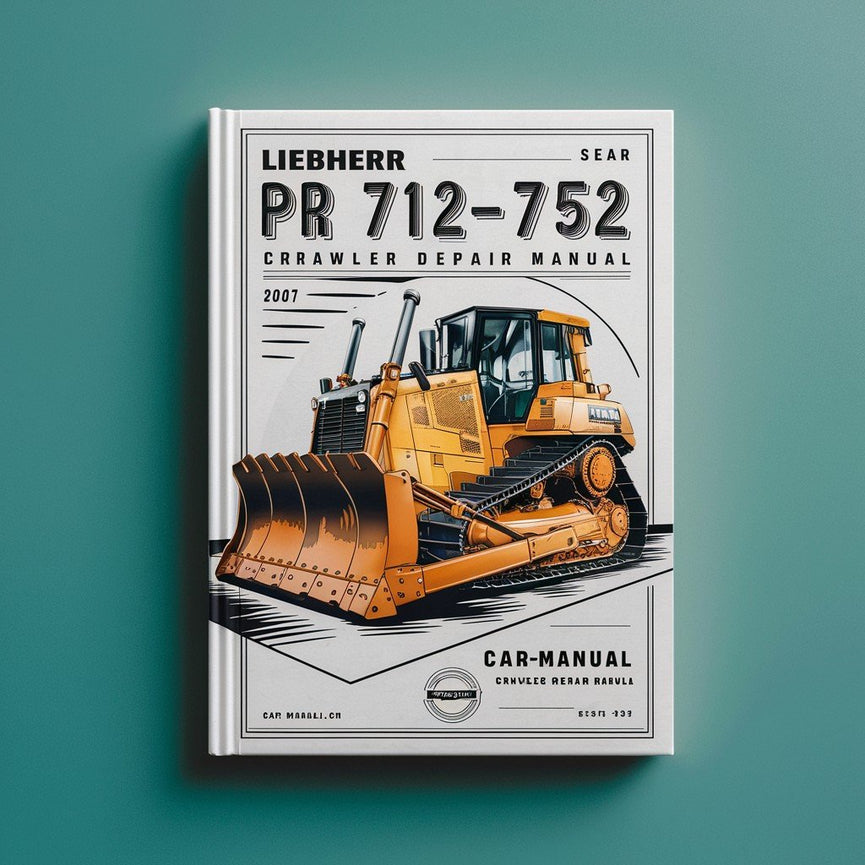 Liebherr PR 712-752 Crawler Dozers Service Manual PDF Download