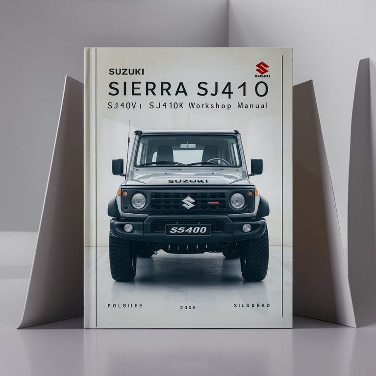 Suzuki SIERRA SJ410 SJ410V SJ410K SJ40 Workshop Manual PDF Download