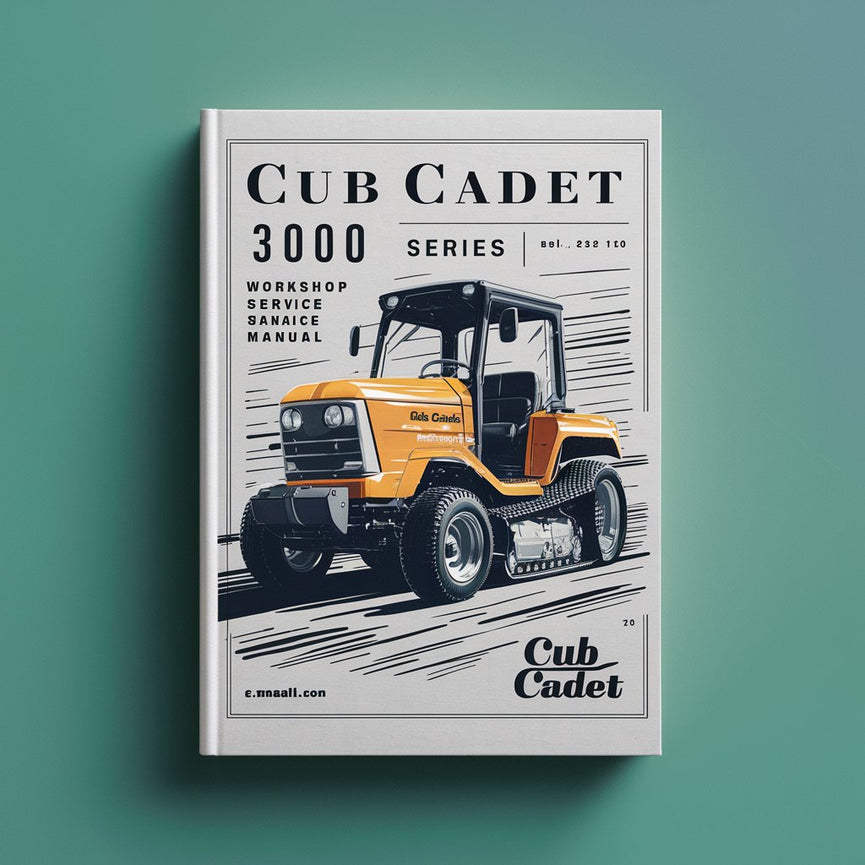 Manuel de réparation du service d'atelier Cub Cadet série 3000 Télécharger le PDF