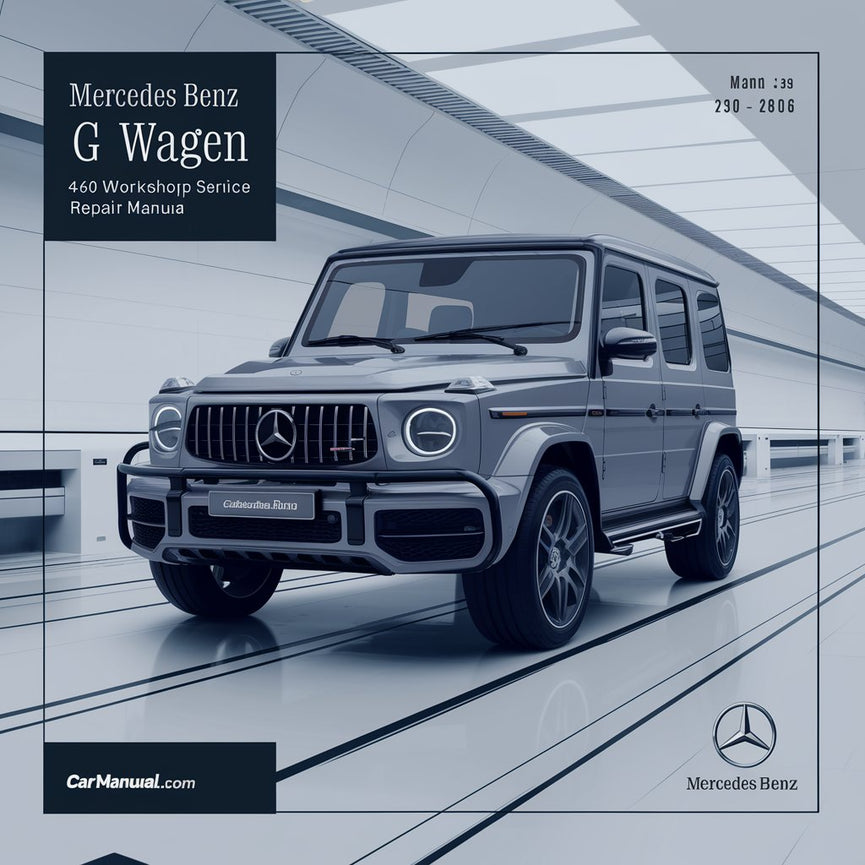 Mercedes Benz G Wagen 460 280GE Manual de Reparación Servicio Taller Descargar PDF