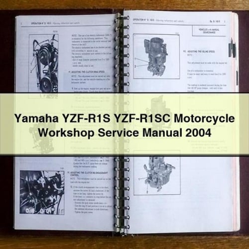 Yamaha YZF-R1S YZF-R1SC Motorcycle Workshop Service Manual 2004 PDF Download