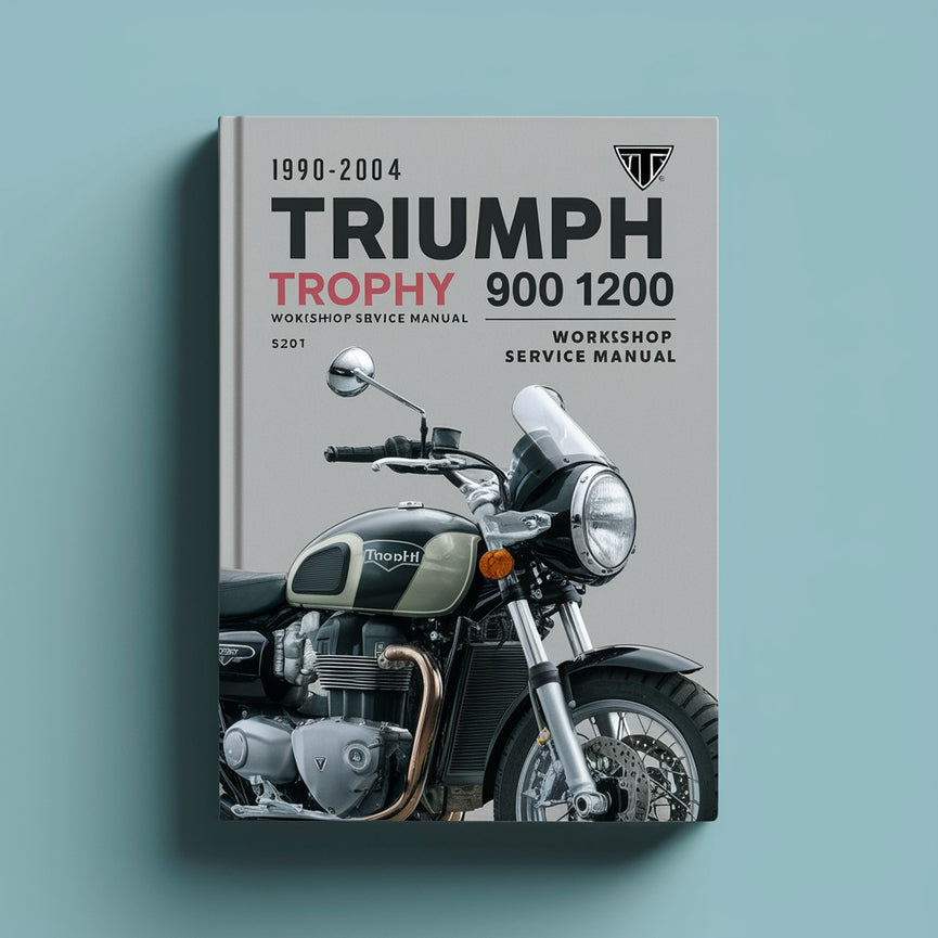 1990-2004 Triumph Trophy 900 1200 Manuel de réparation du service d'atelier