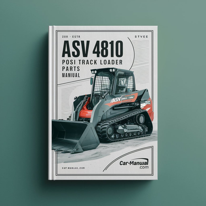 ASV 4810 Posi Track Loader Parts Manual Download PDF