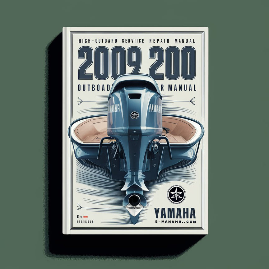 2009 Yamaha VX200 HP outboard Service Repair Manual