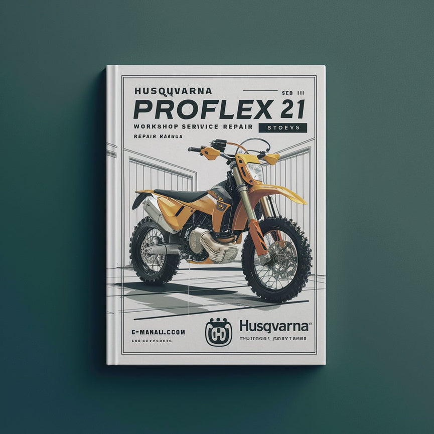 Husqvarna Rider ProFlex 21 II Manual de reparación de servicio de taller Descargar PDF