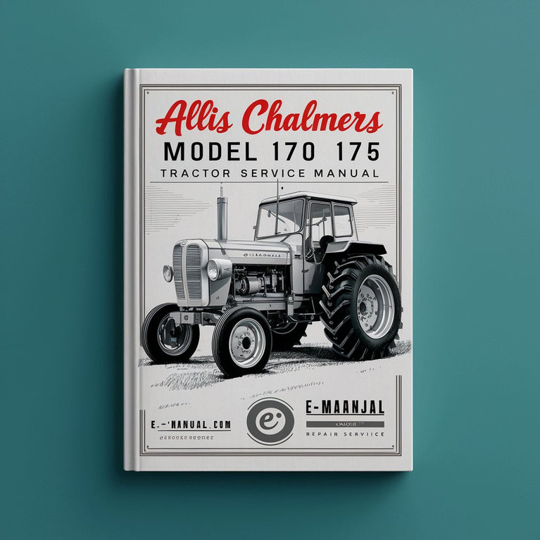 Allis Chalmers Modelo 170175 Manual de servicio de reparación de tractores Descargar PDF