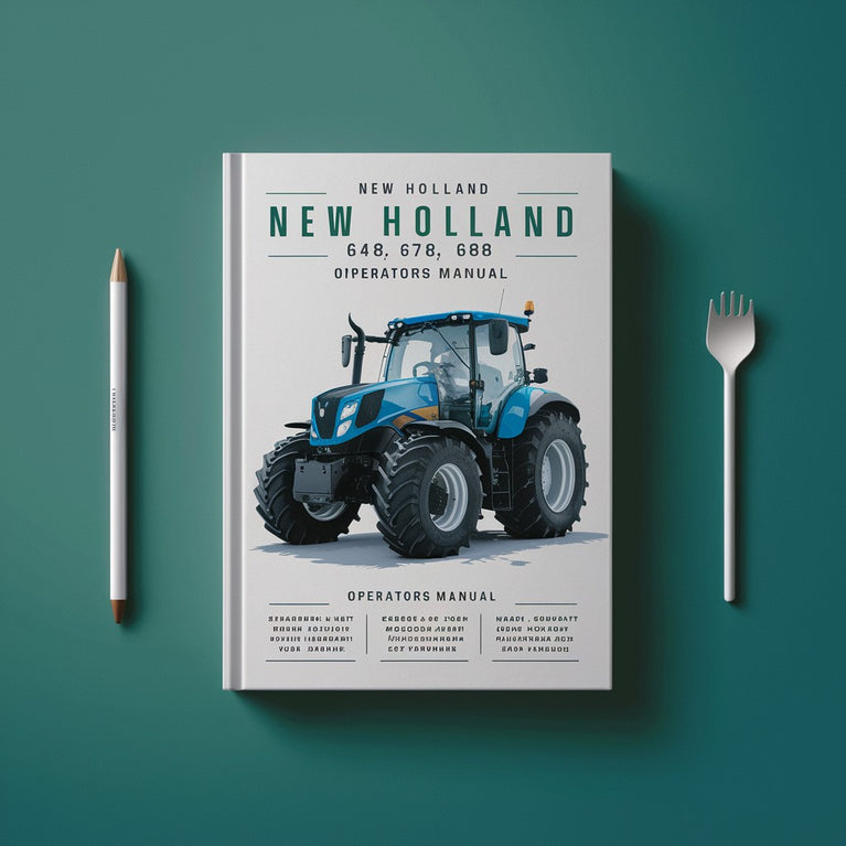 New Holland 648 658 678 688 Operators Manual