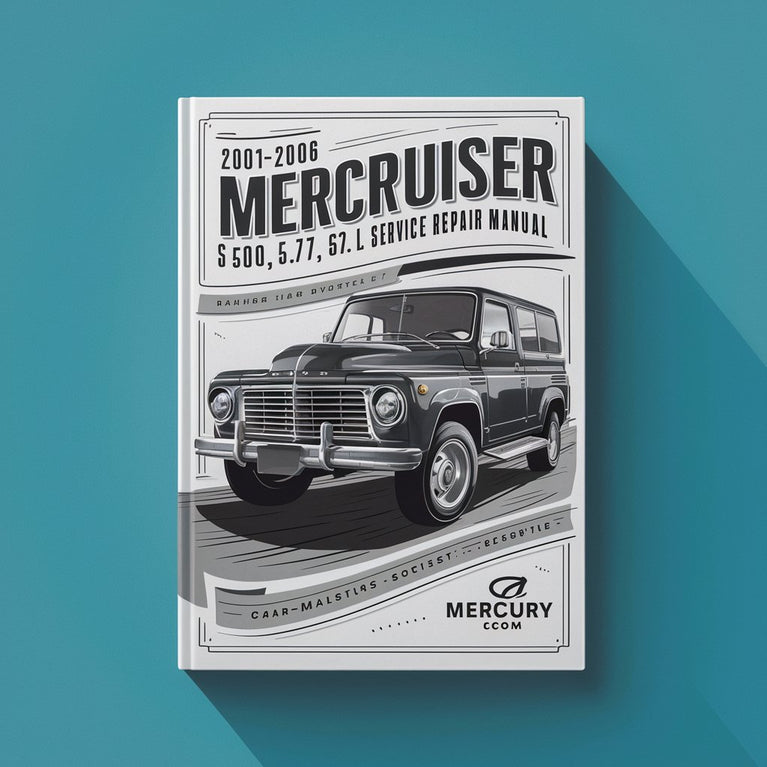 2001-2006 Mercury MerCruiser 5.0L 5.7L 6.2L Service Manual PDF Download