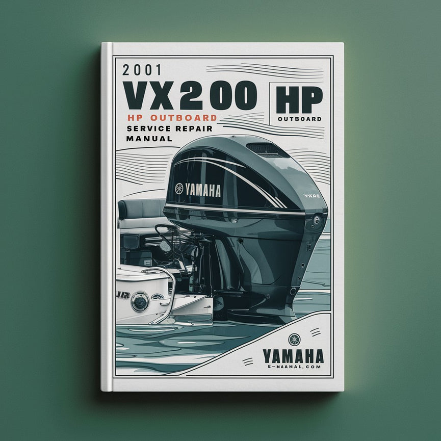 2001 Yamaha VX200 HP outboard Service Repair Manual