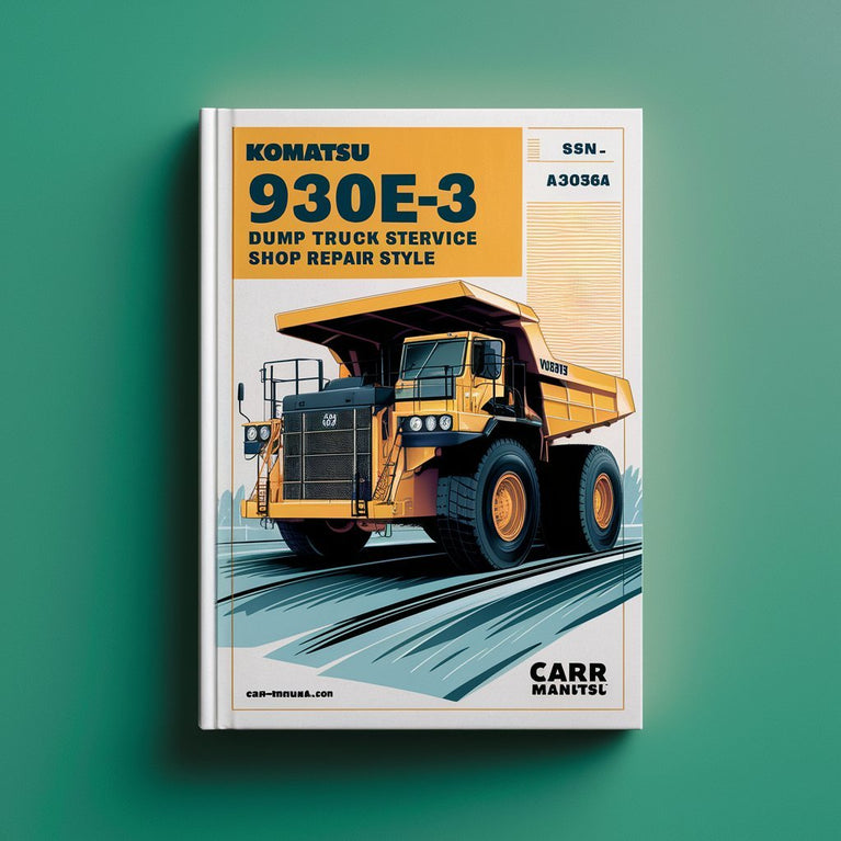 KOMATSU 930E-3 DUMP Truck Service Shop Repair Manual (S/N: A30364 & UP) PDF Download