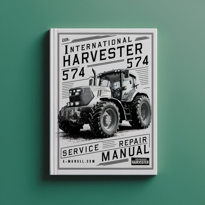 Manual de reparación del servicio del tractor International Harvester 574 Descargar PDF