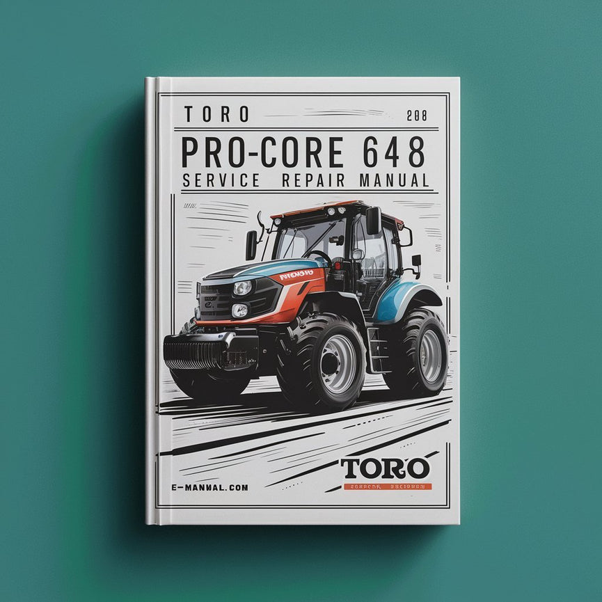 Toro ProCore 648 Manual de reparación de servicio Descargar PDF