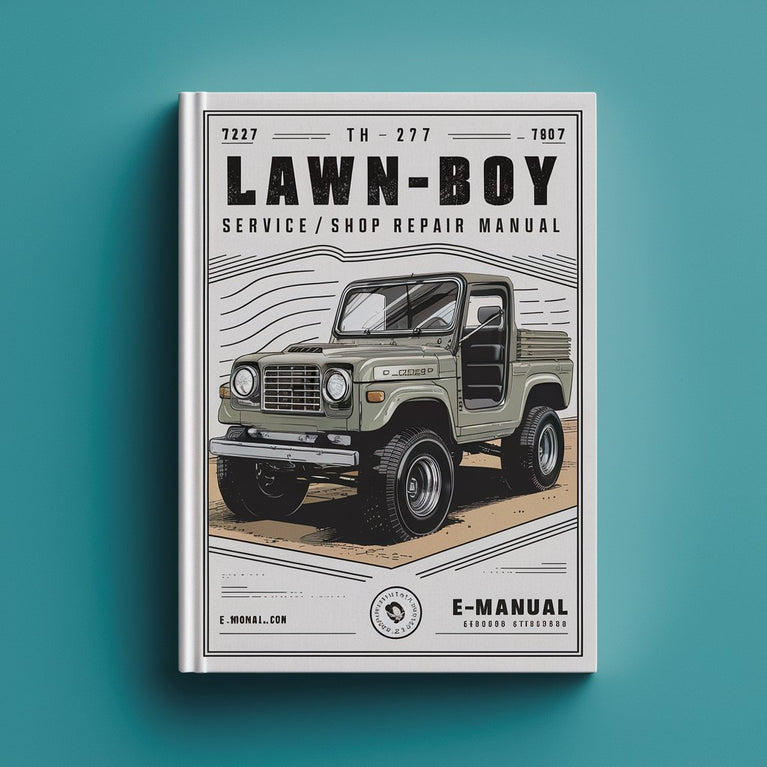 7227 1977 700000001-799999999 Lawn-Boy D601 Service/Shop Repair Manual