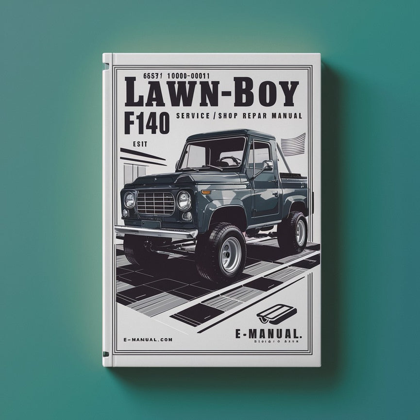 8651 1981 100000001-199999999 Lawn-Boy F140 Service/Shop Repair Manual