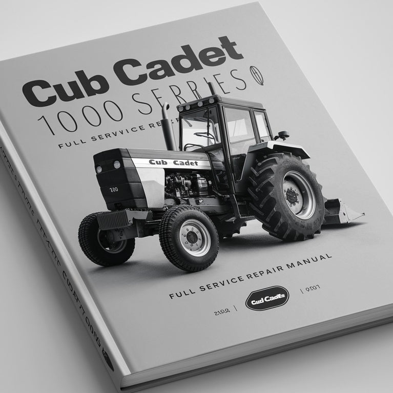 Cub Cadet 1000 Series Tractor Full Service Repair Manual