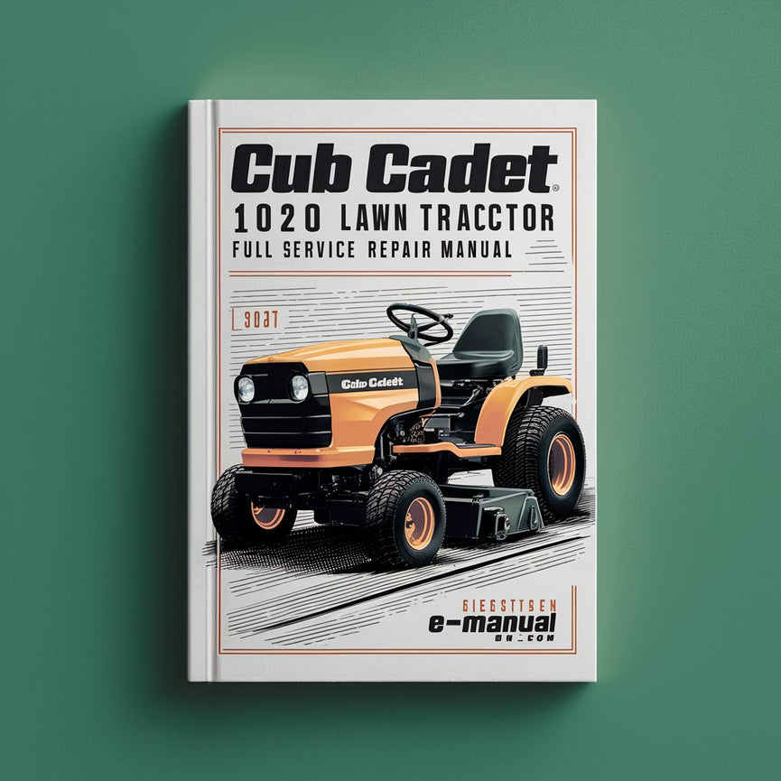 Manual de reparación de servicio completo del tractor cortacésped Cub Cadet 1020 Descargar PDF