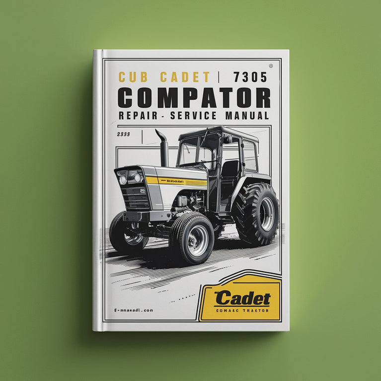 Cub Cadet 7305 Compact Tractor Repair Service Manual