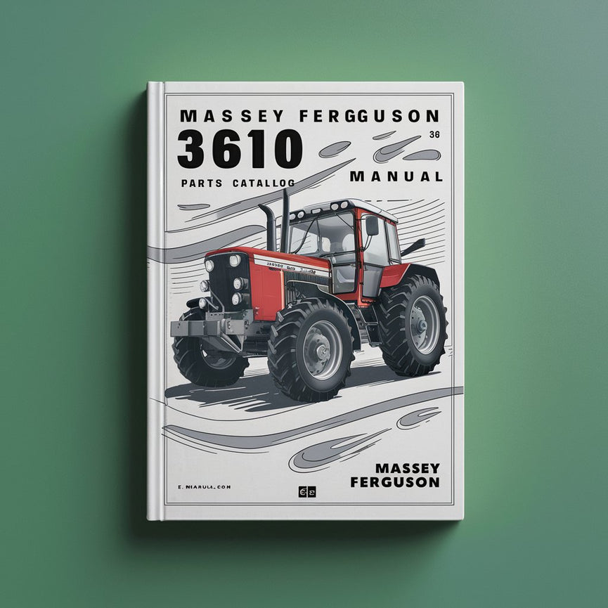 Manual del catálogo de piezas Massey Ferguson 3610 Descargar PDF