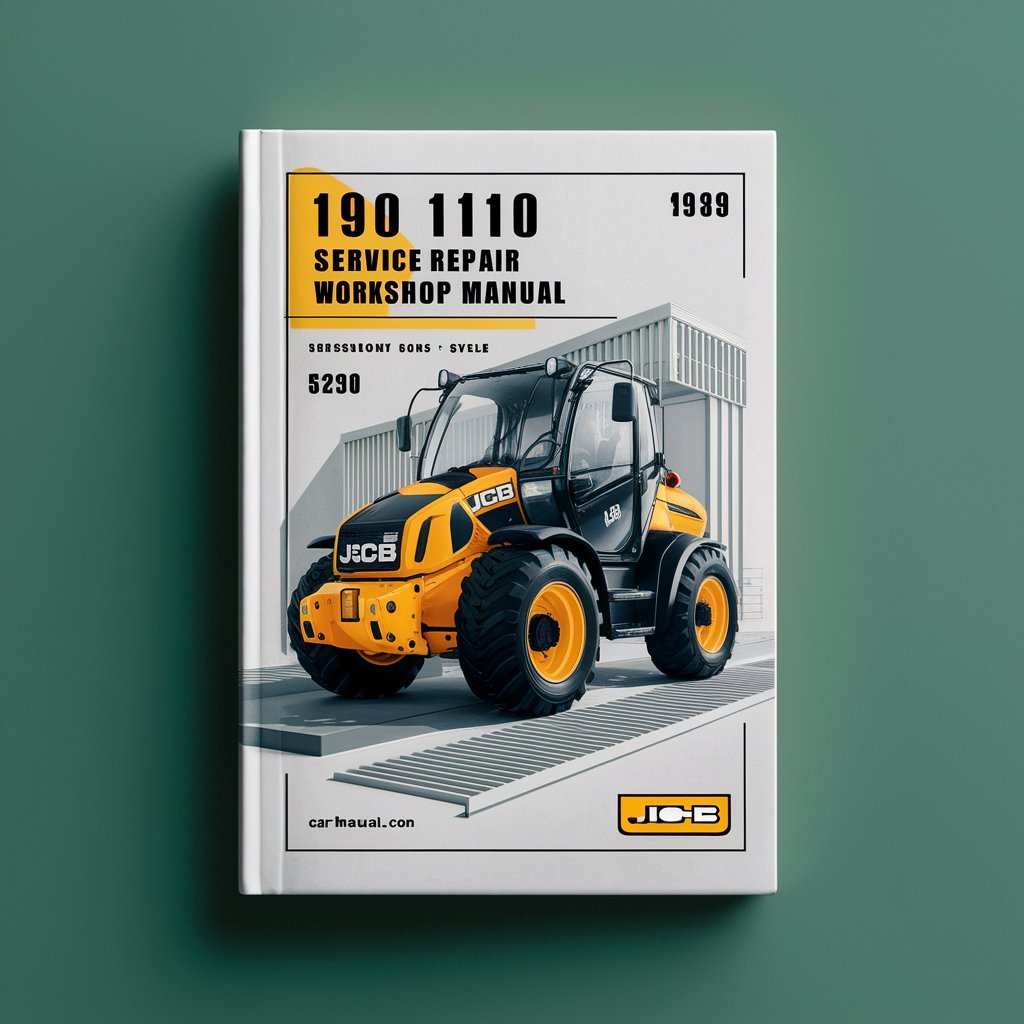 JCB 190 1110 Robot Service Repair Workshop Manual Download PDF